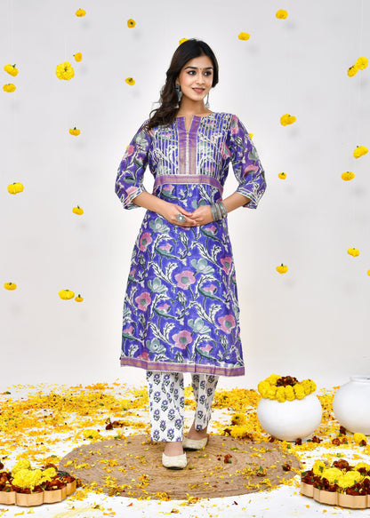 Sudie Maheshwari  Silk Suit Dress