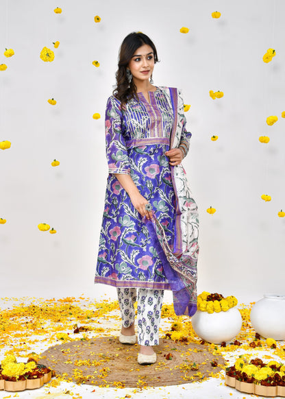 Sudie Maheshwari  Silk Suit Dress