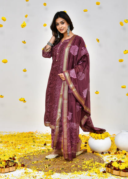 Iris Maheshwari Silk Suit Dress