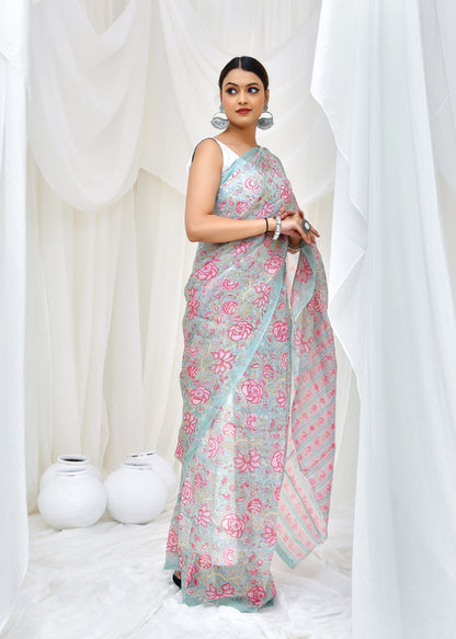 Premium Organza Saree