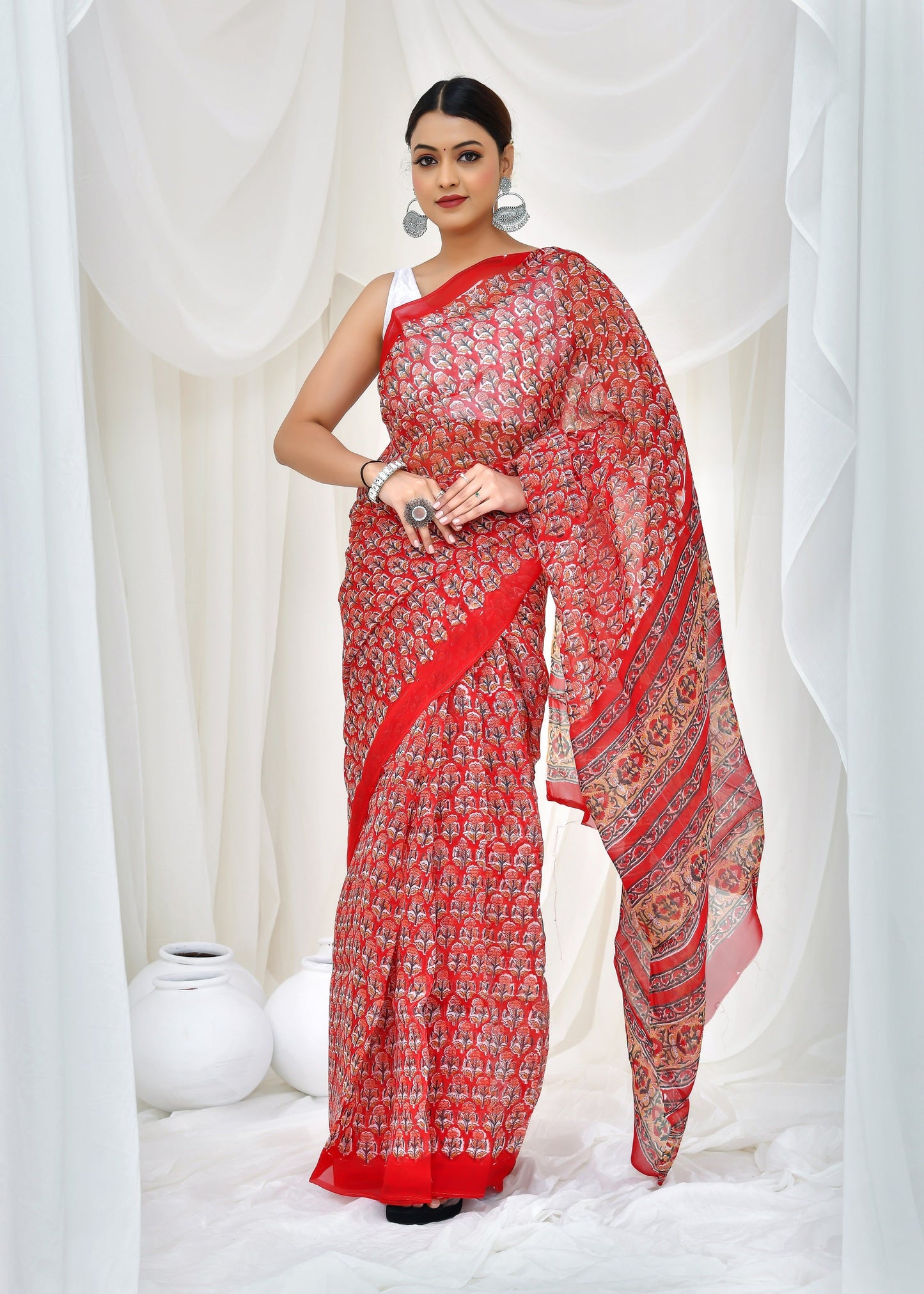 Premium Organza Saree