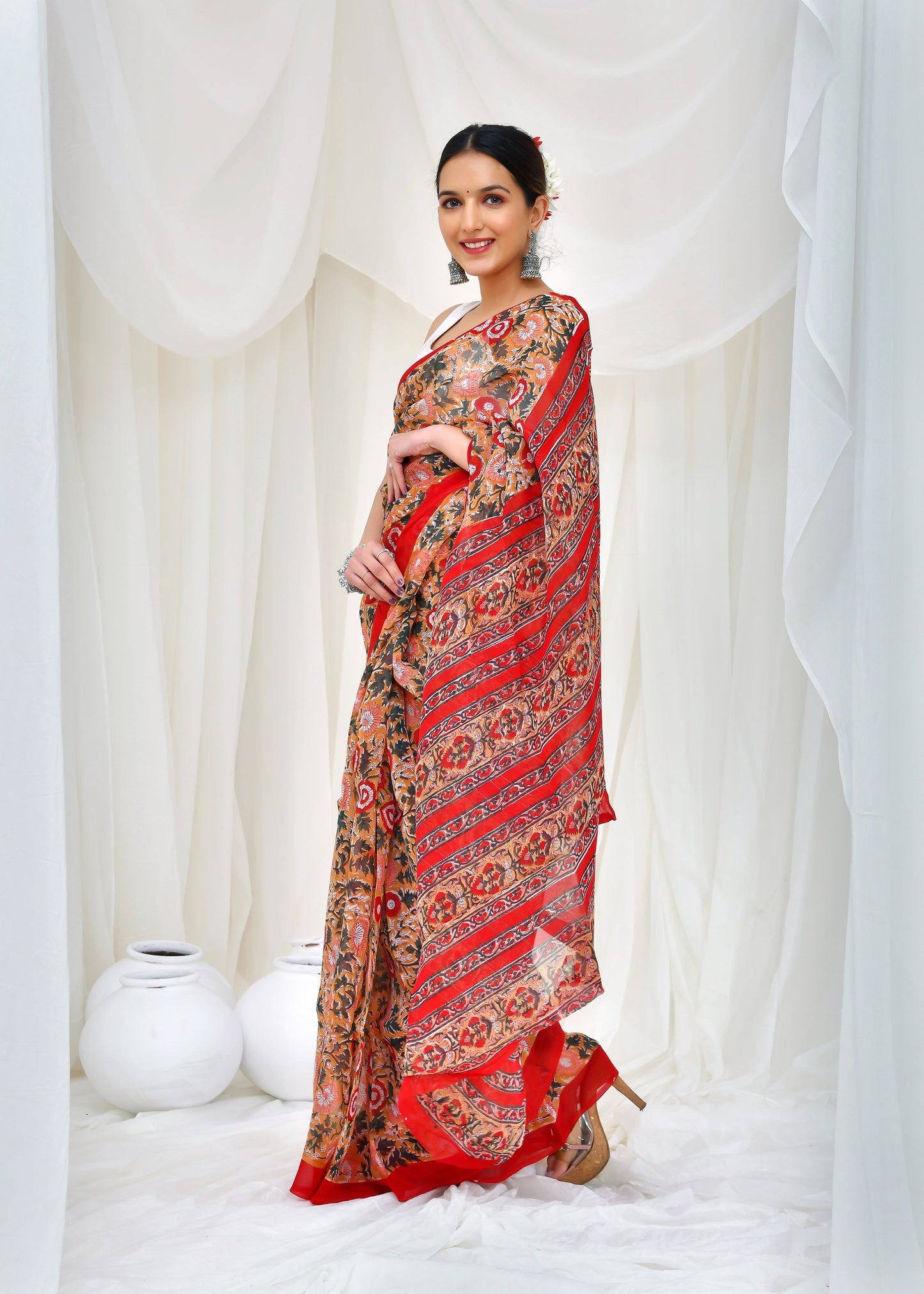 Premium Organza Saree