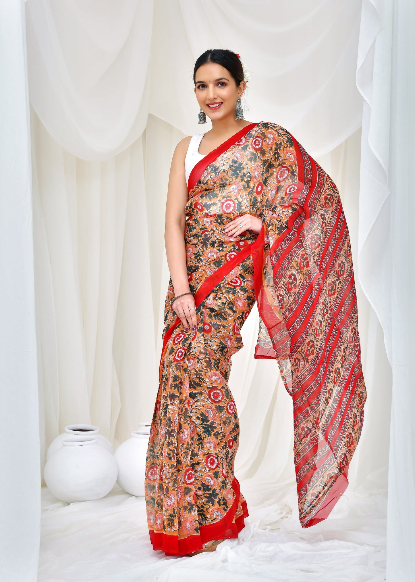 Premium Organza Saree