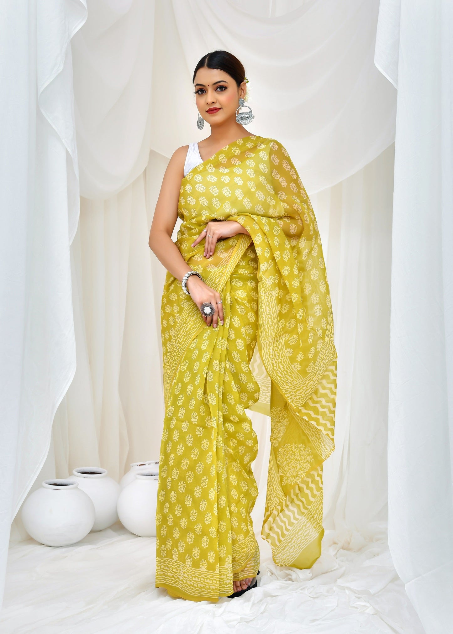 Premium Organza Saree