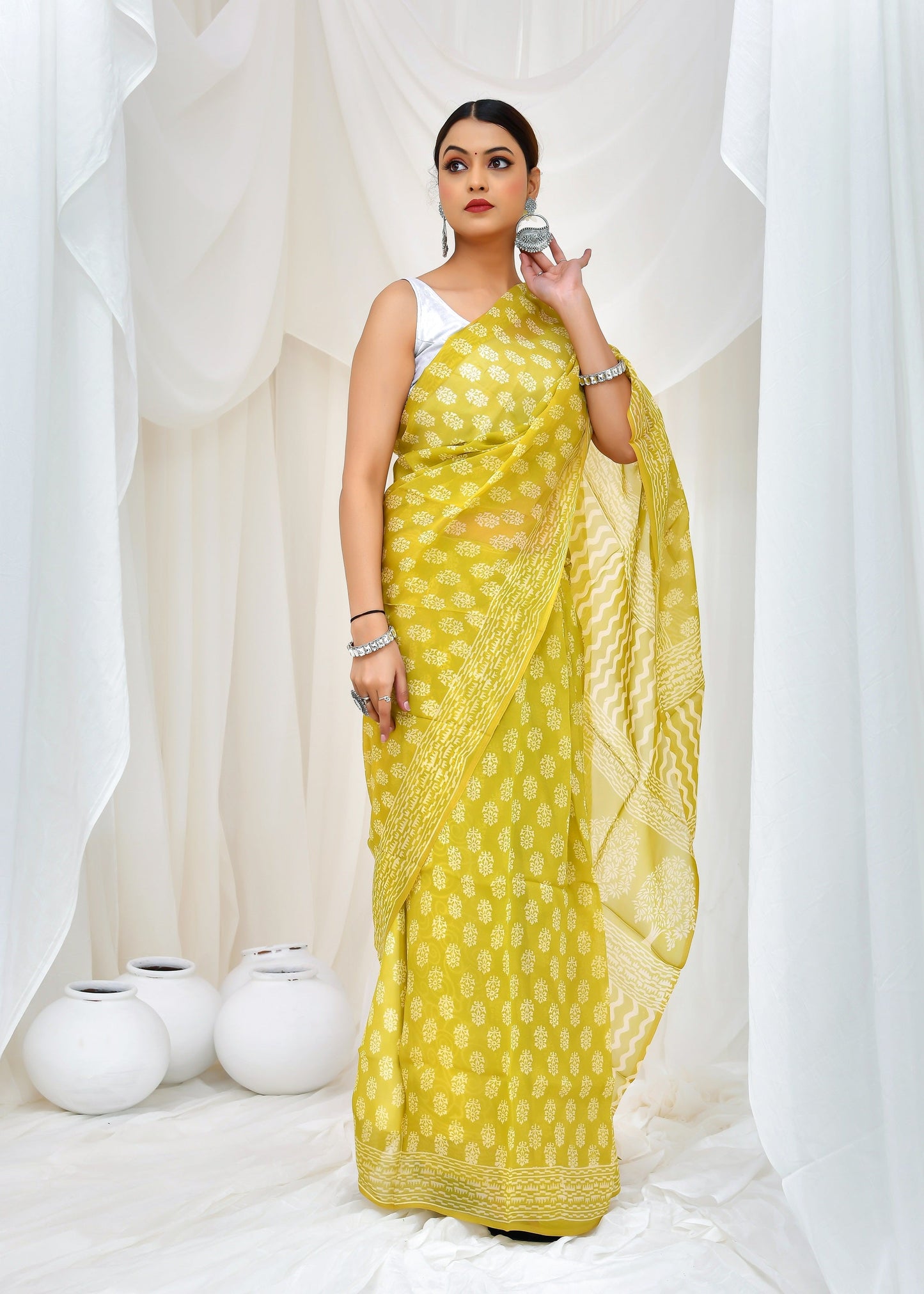 Premium Organza Saree