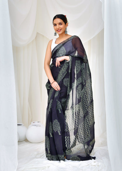 Premium Organza Saree