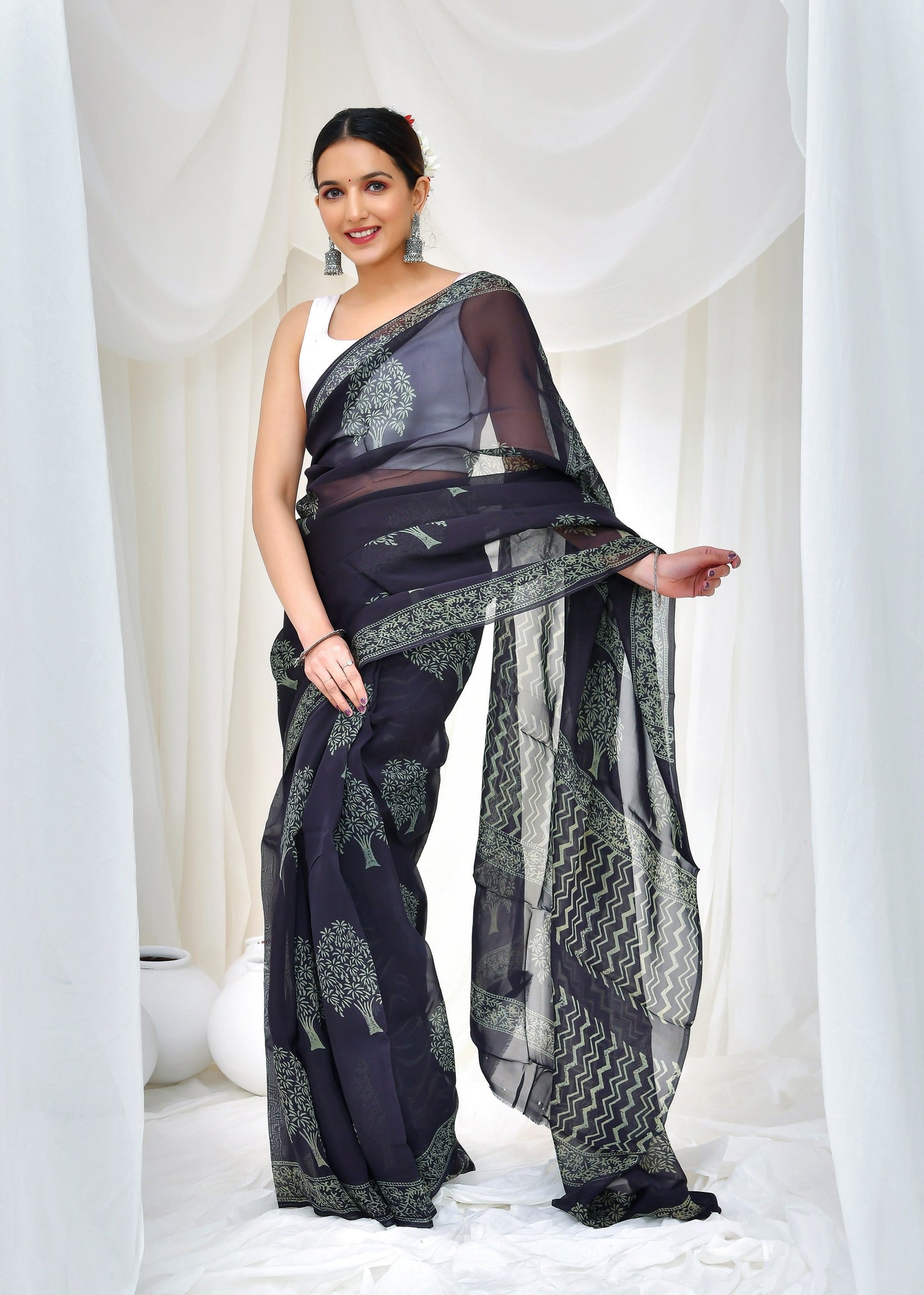 Premium Organza Saree