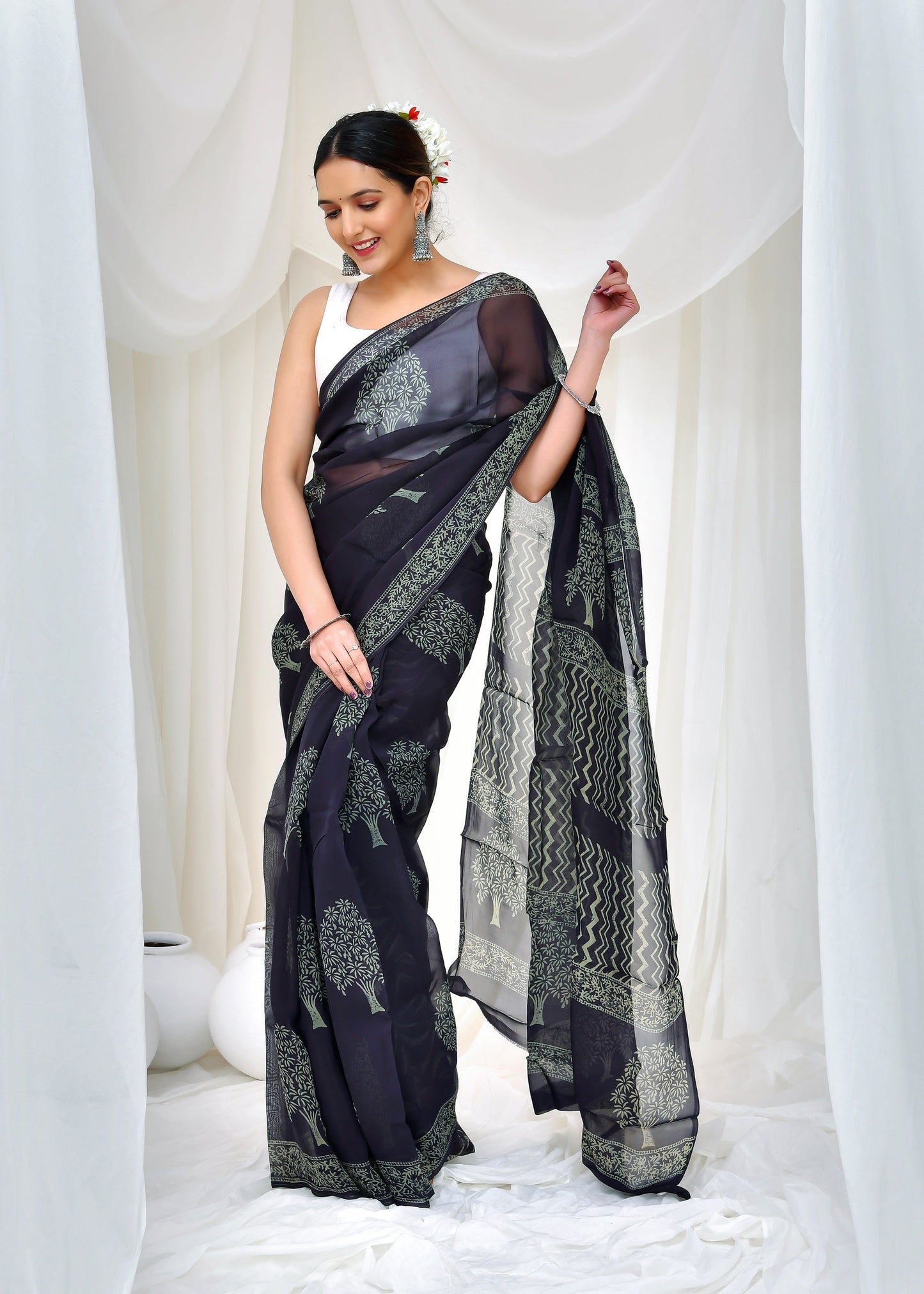 Premium Organza Saree