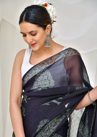 Premium Organza Saree