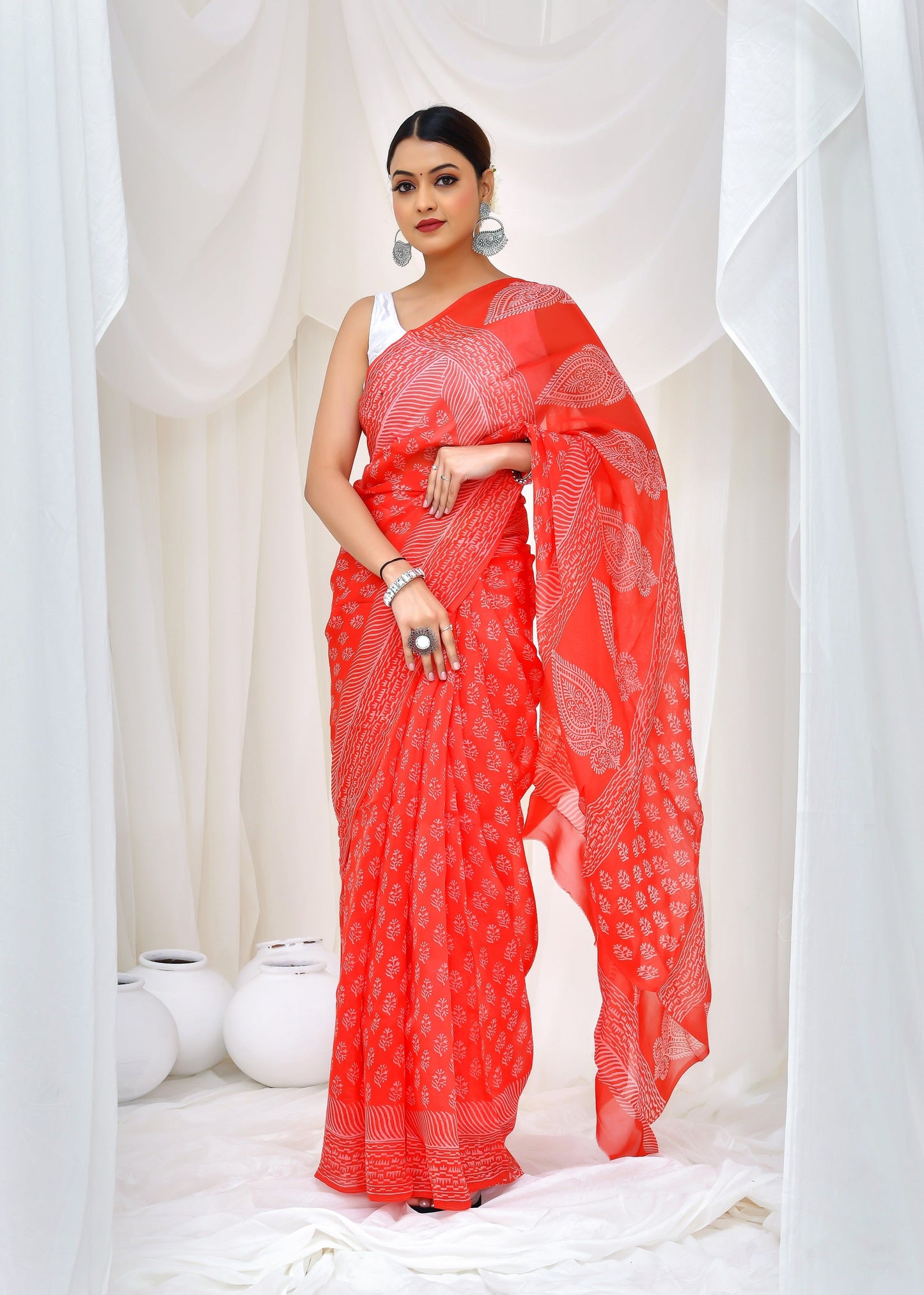 Premium Organza Saree