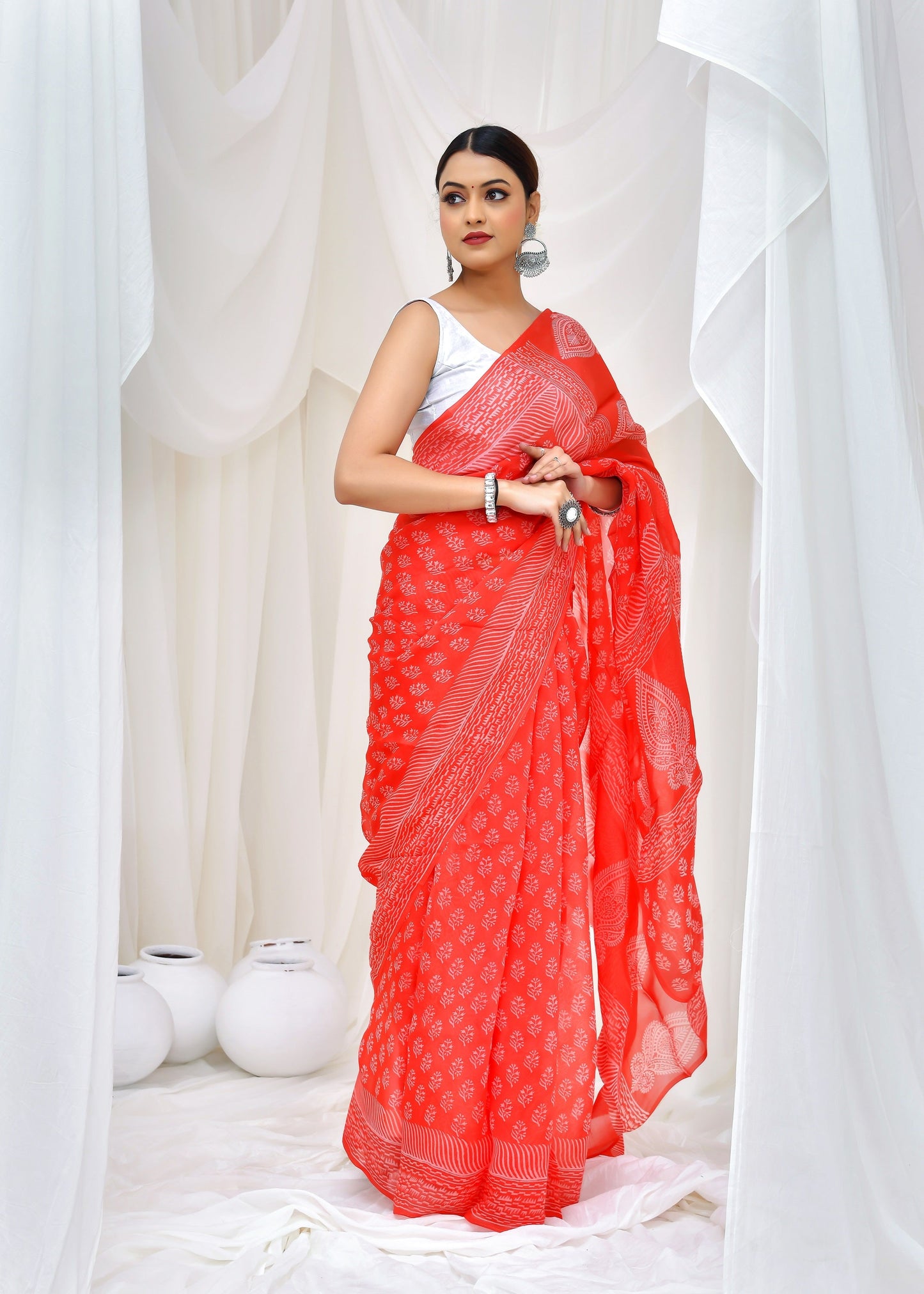 Premium Organza Saree