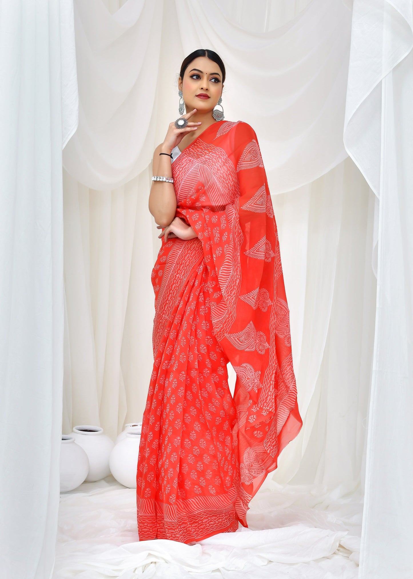 Premium Organza Saree