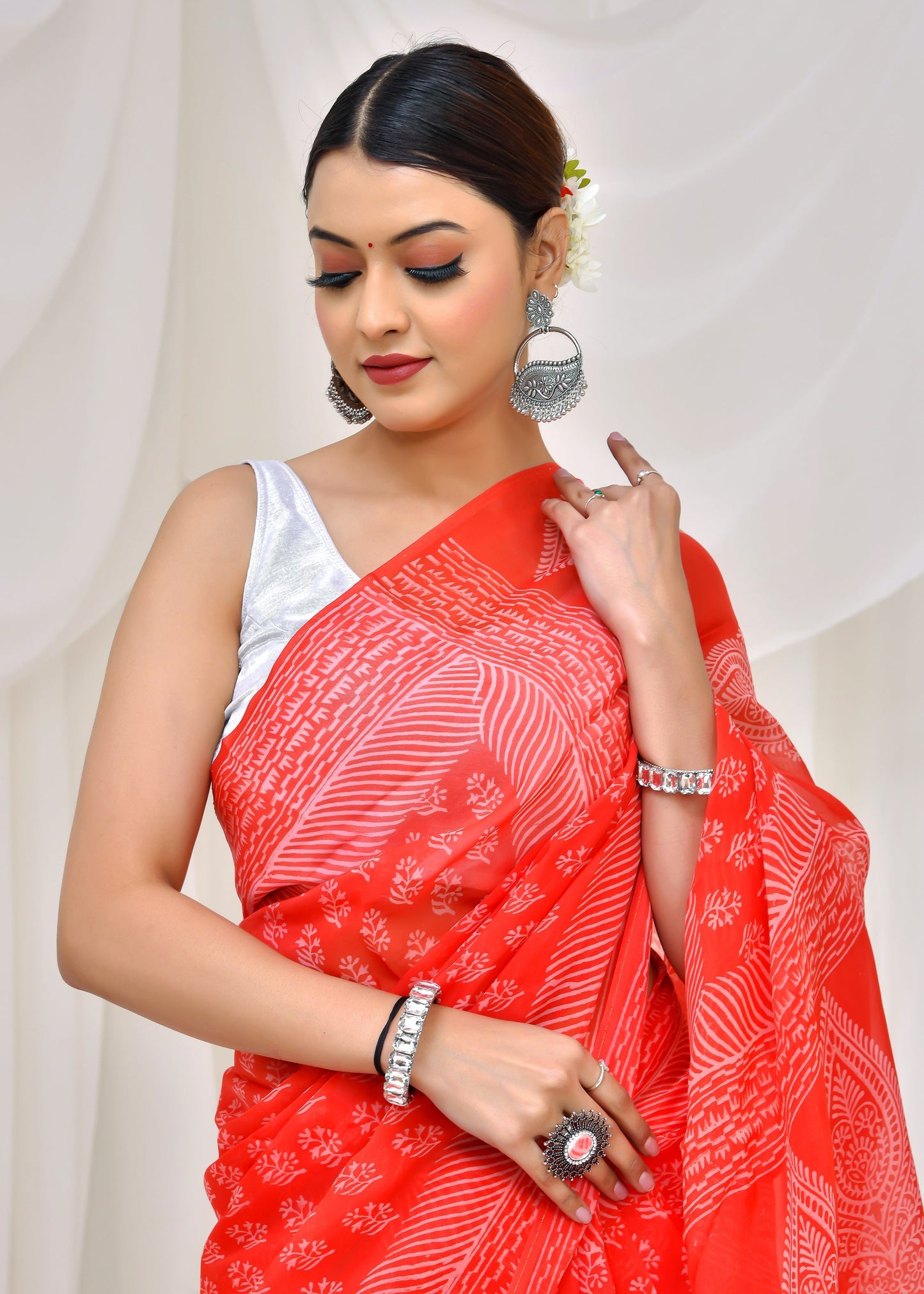 Premium Organza Saree