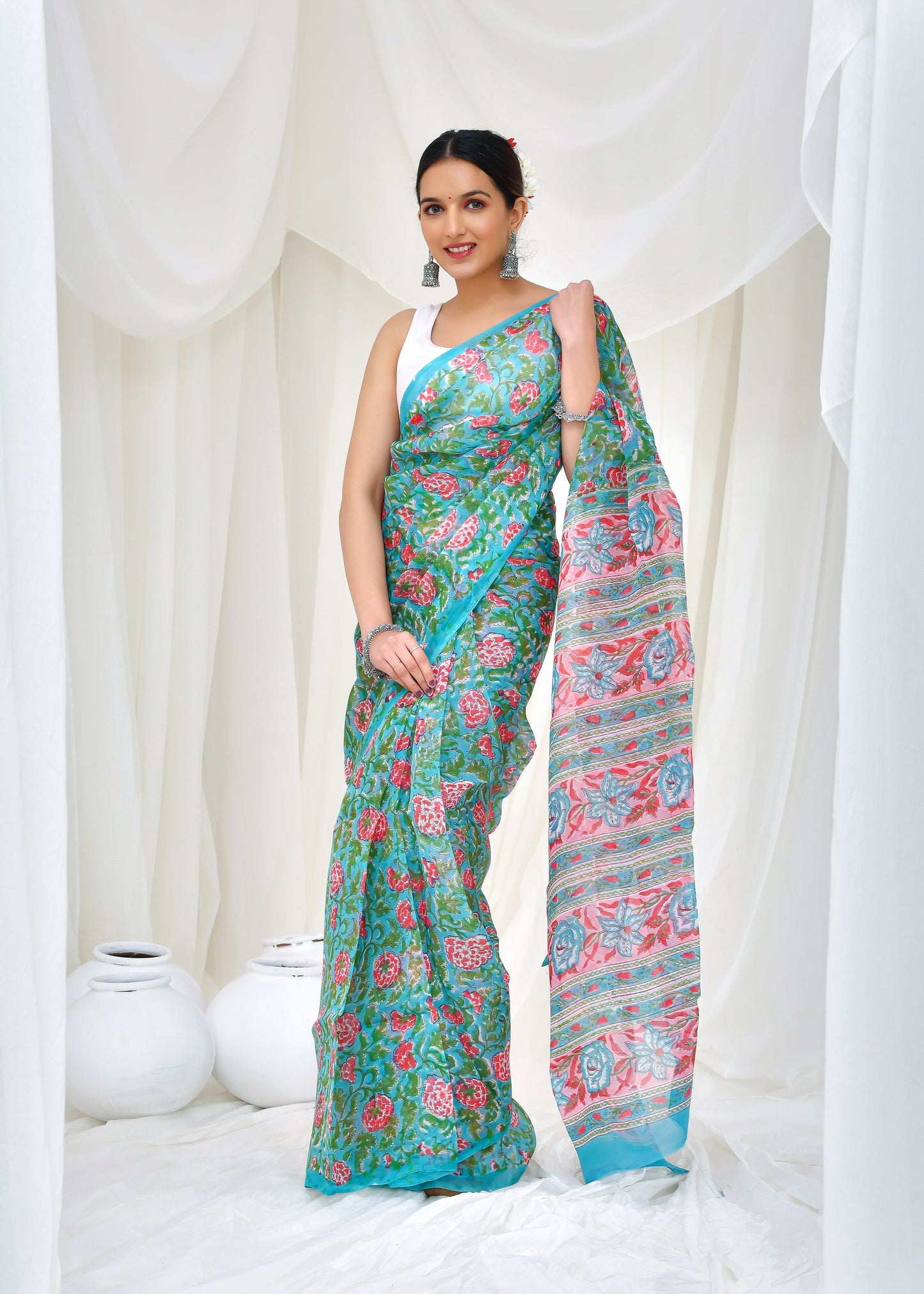 Premium Organza Saree