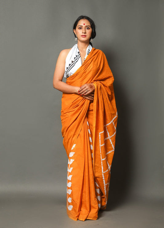 Cotton MulMul Printed Sarees