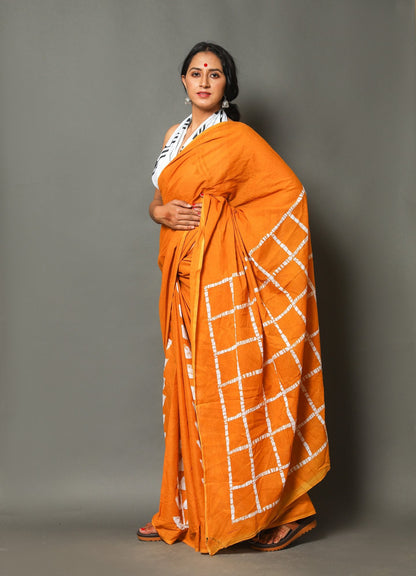 Cotton MulMul Printed Sarees