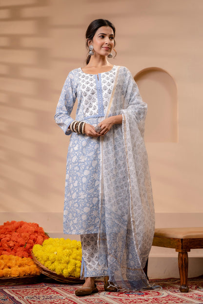 Noor Kota Doriya Dupatta Dress