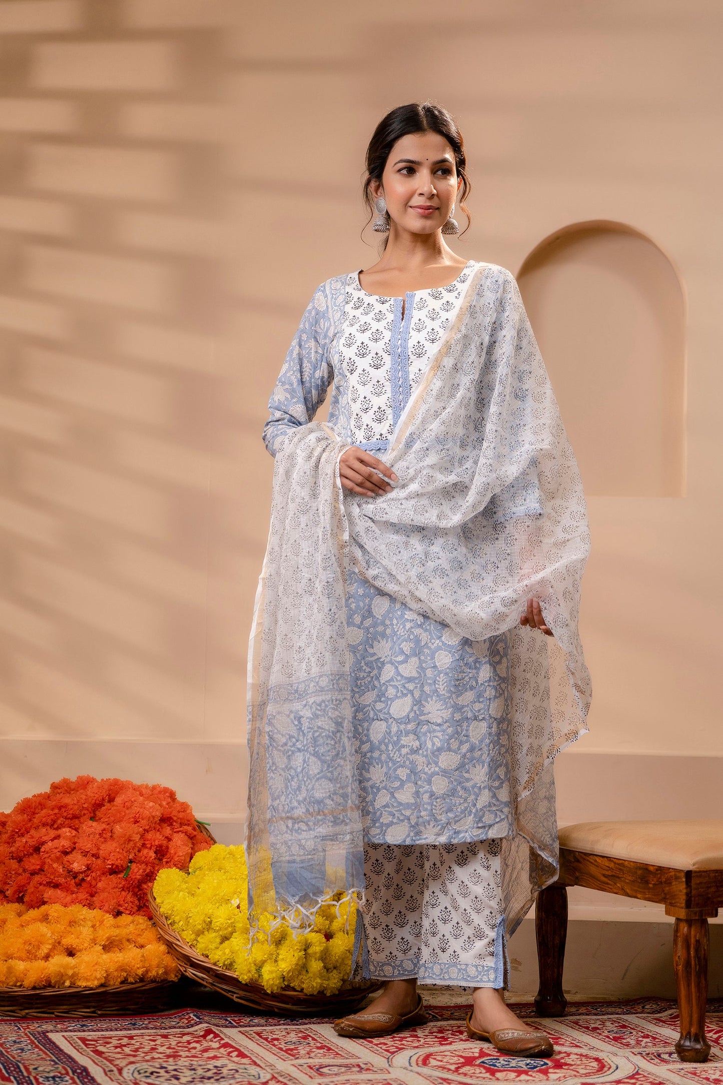 Noor Kota Doriya Dupatta Dress