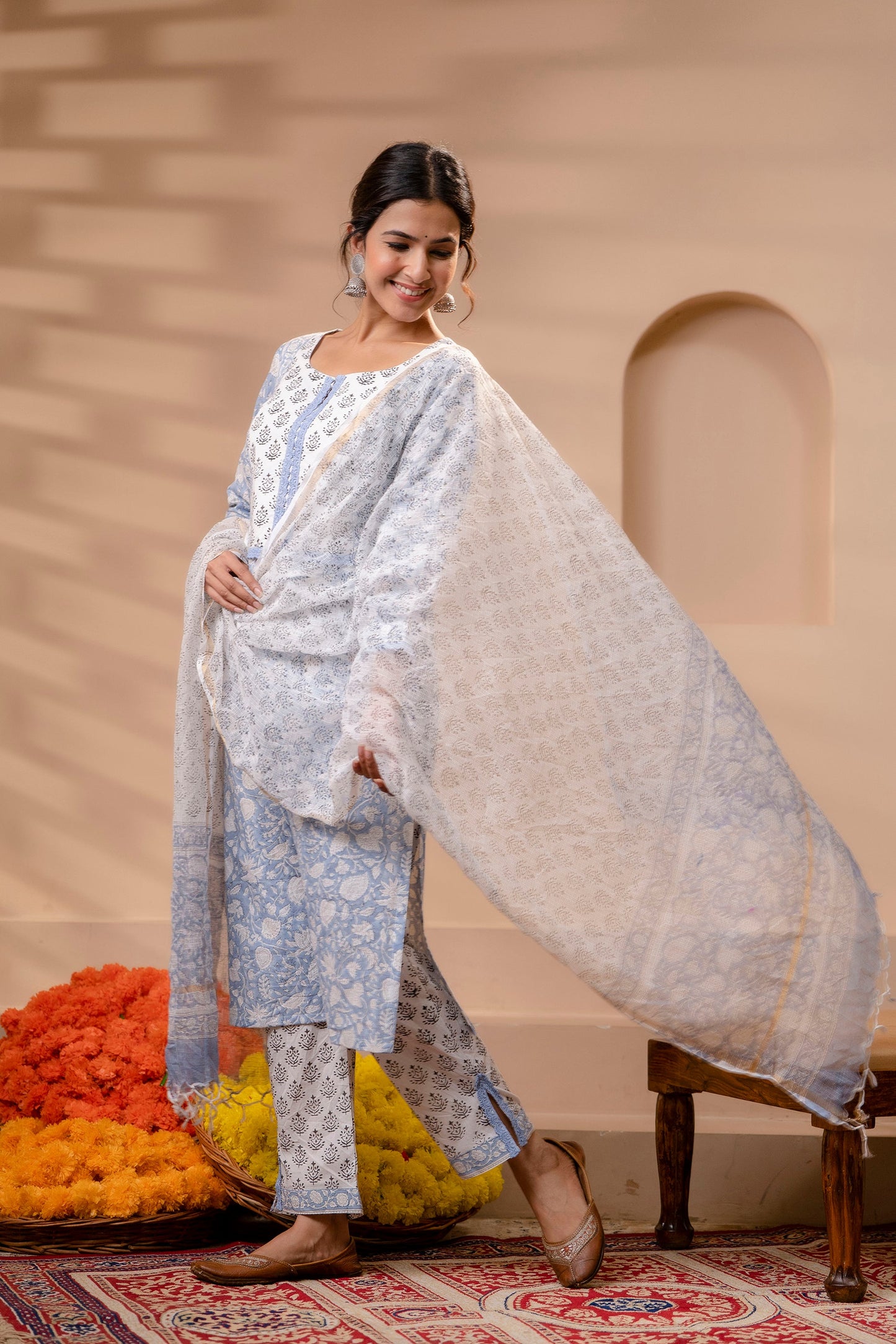 Noor Kota Doriya Dupatta Dress