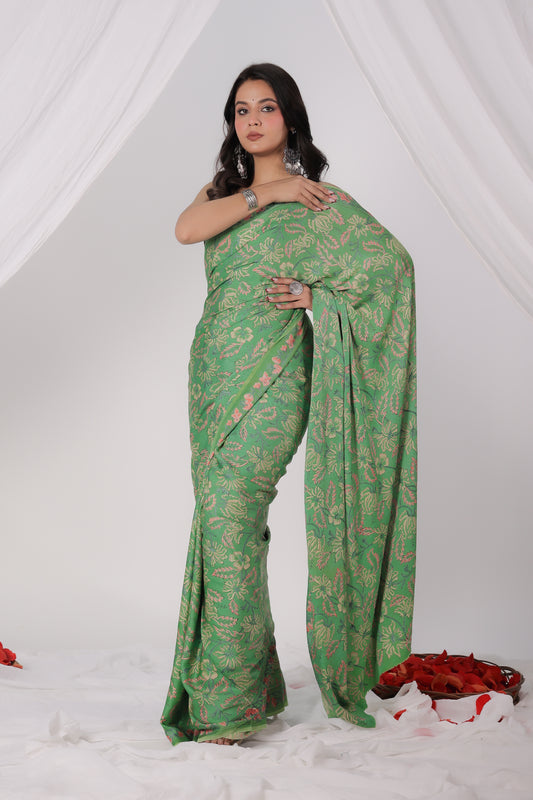 Modal Satin Saree