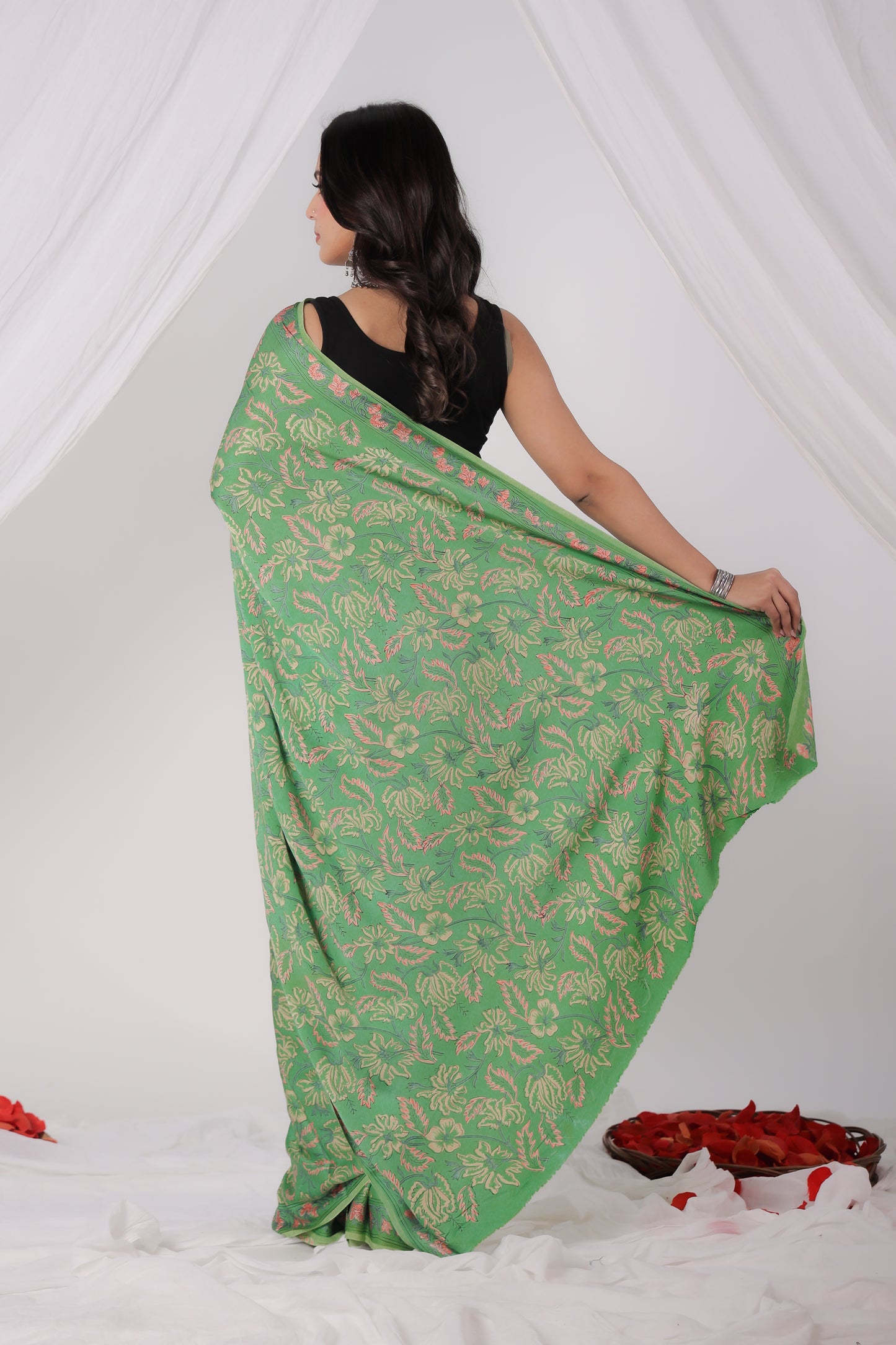 Modal Satin Saree