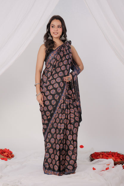 Modal Satin Saree