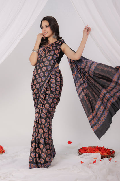 Modal Satin Saree