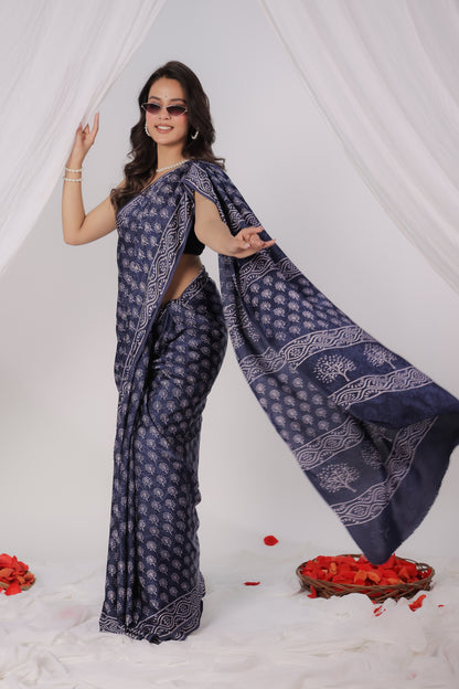 Modal Satin Saree