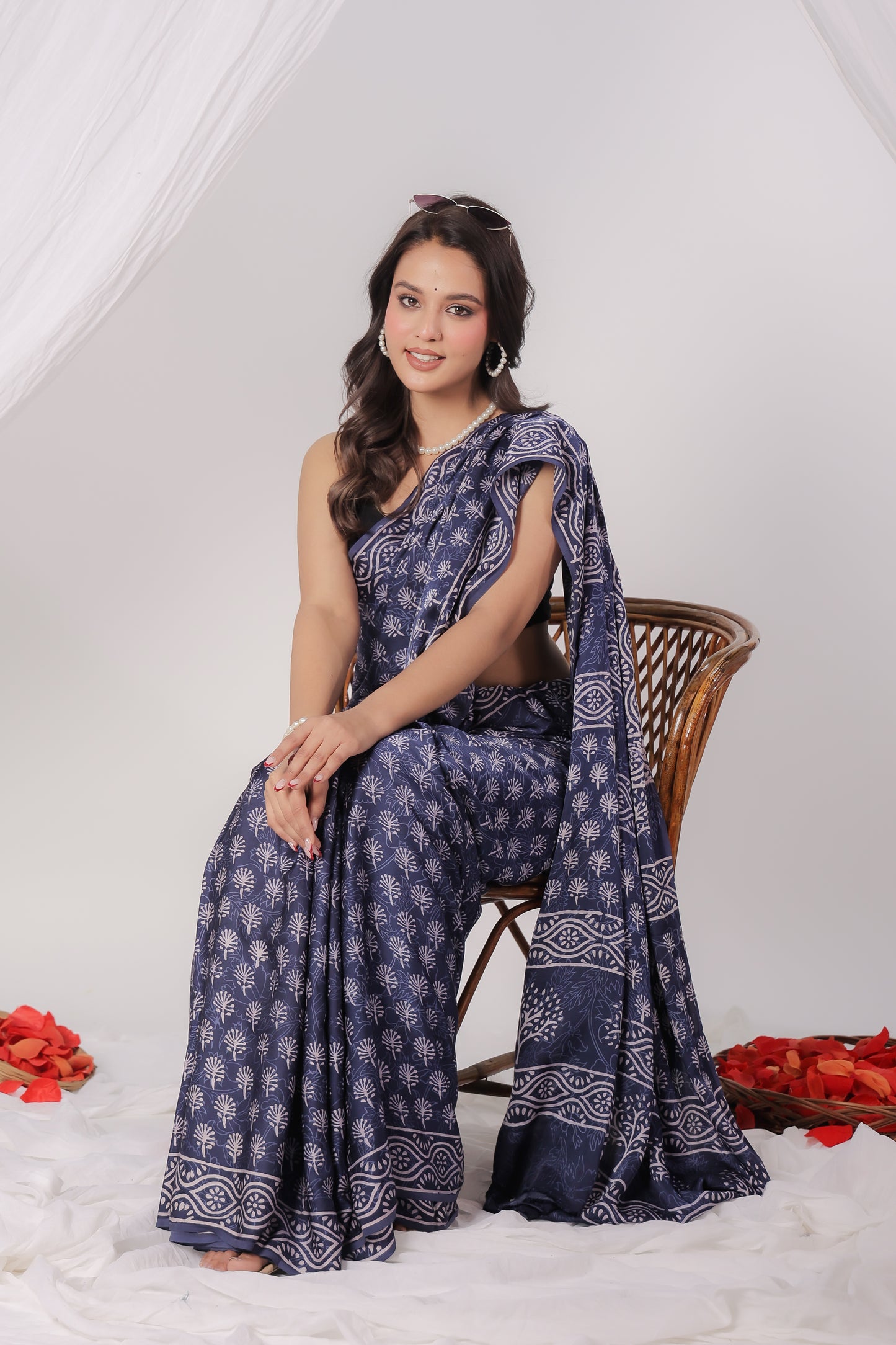 Modal Satin Saree