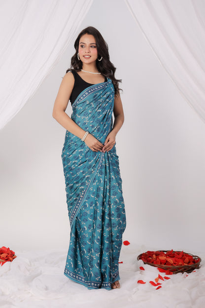 Modal Satin Saree