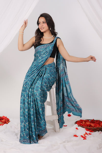 Modal Satin Saree