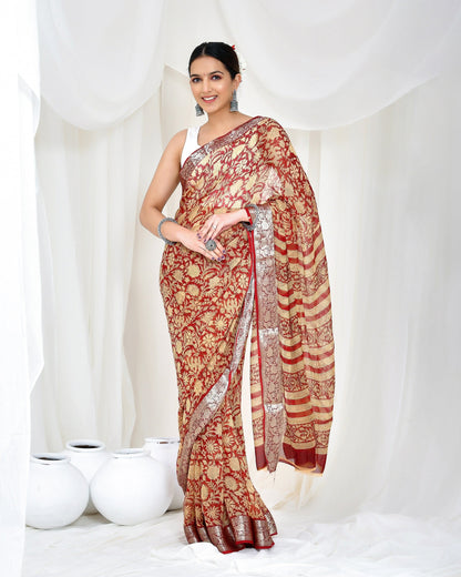 Premium Chiffon Saree