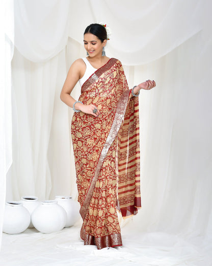 Premium Chiffon Saree