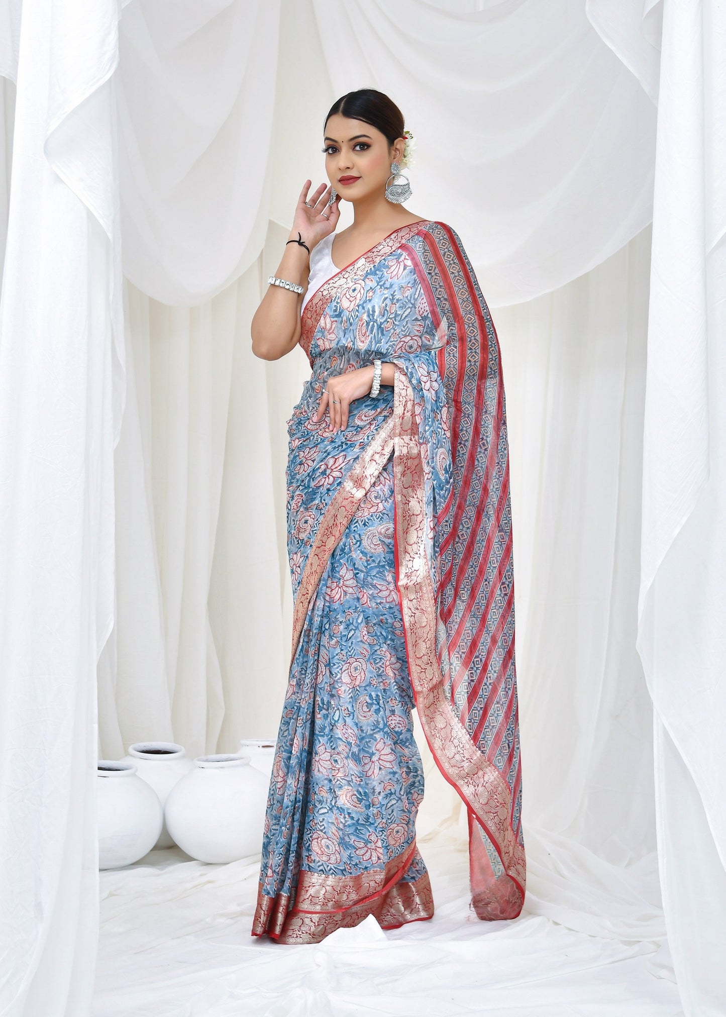 Premium Chiffon Saree