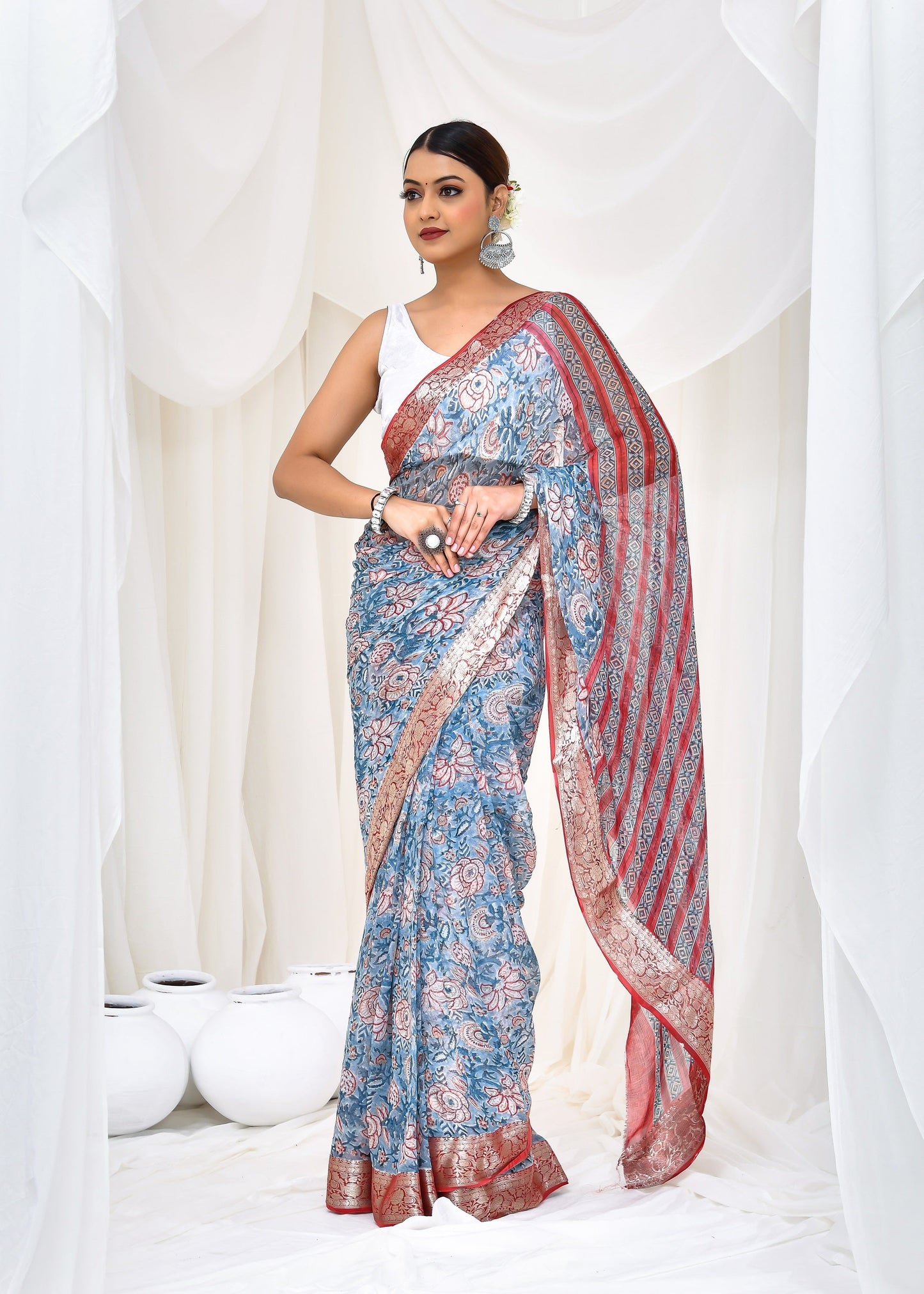 Premium Chiffon Saree