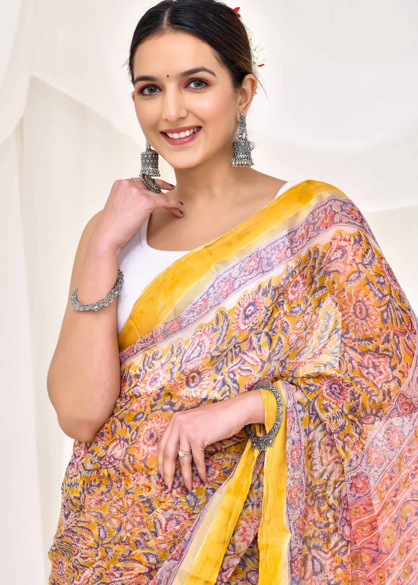 Premium Chiffon Saree