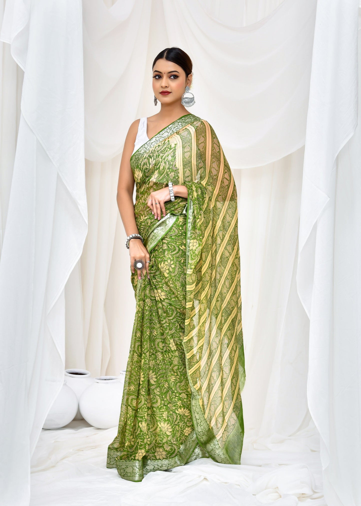 Premium Chiffon Saree