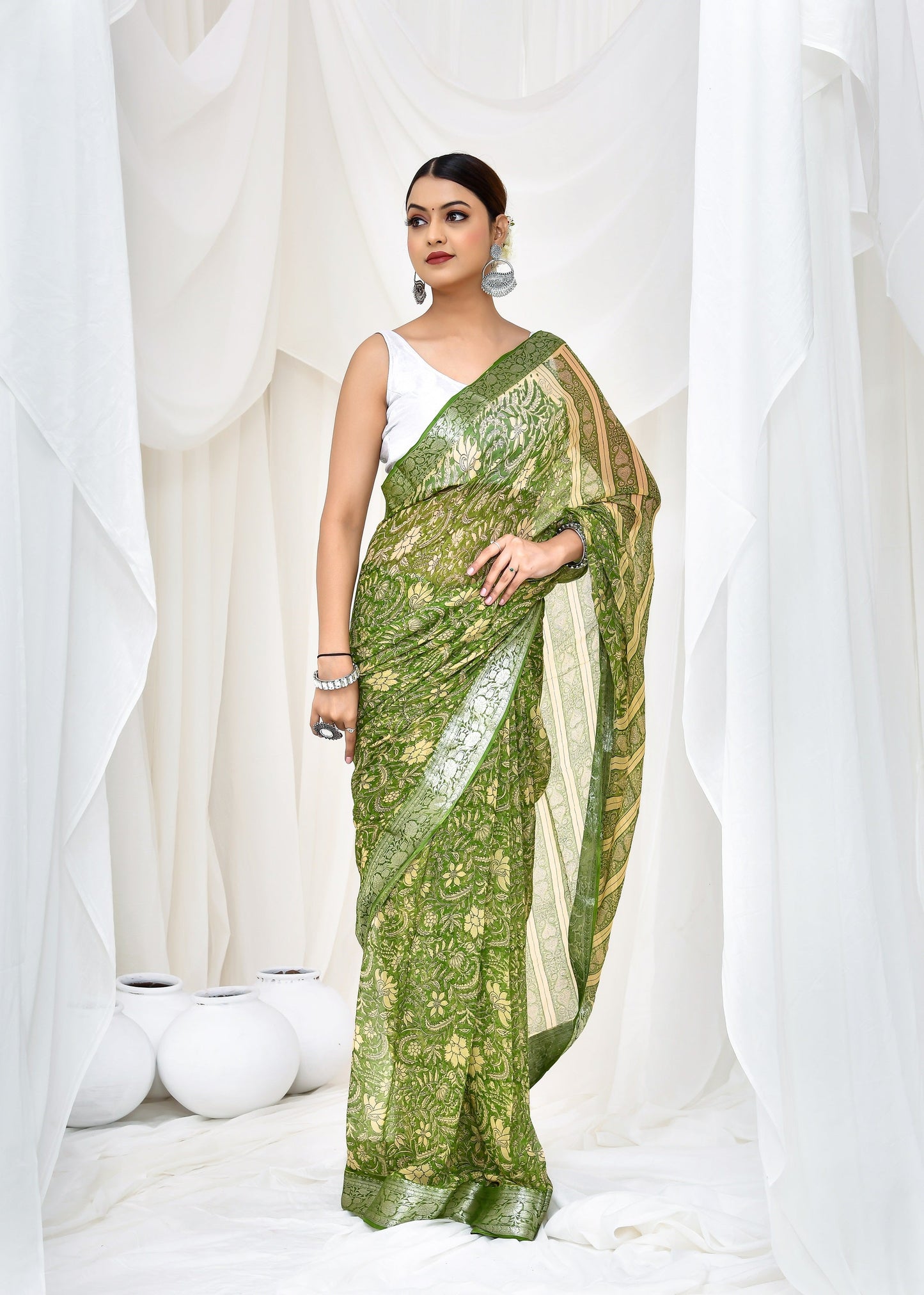 Premium Chiffon Saree