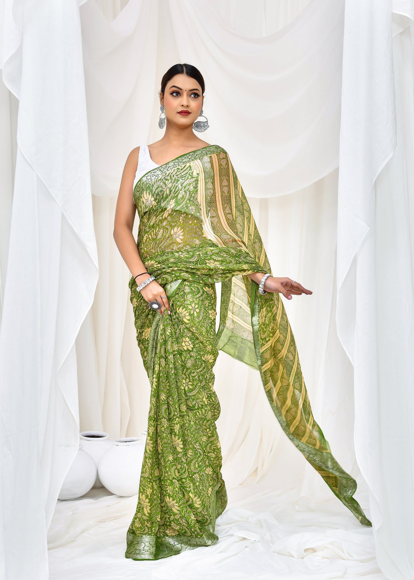 Premium Chiffon Saree