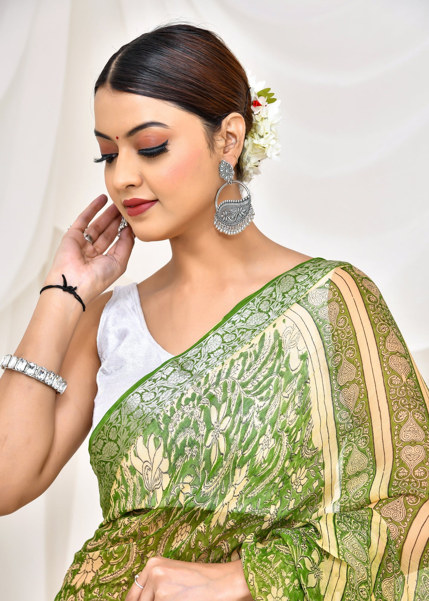 Premium Chiffon Saree