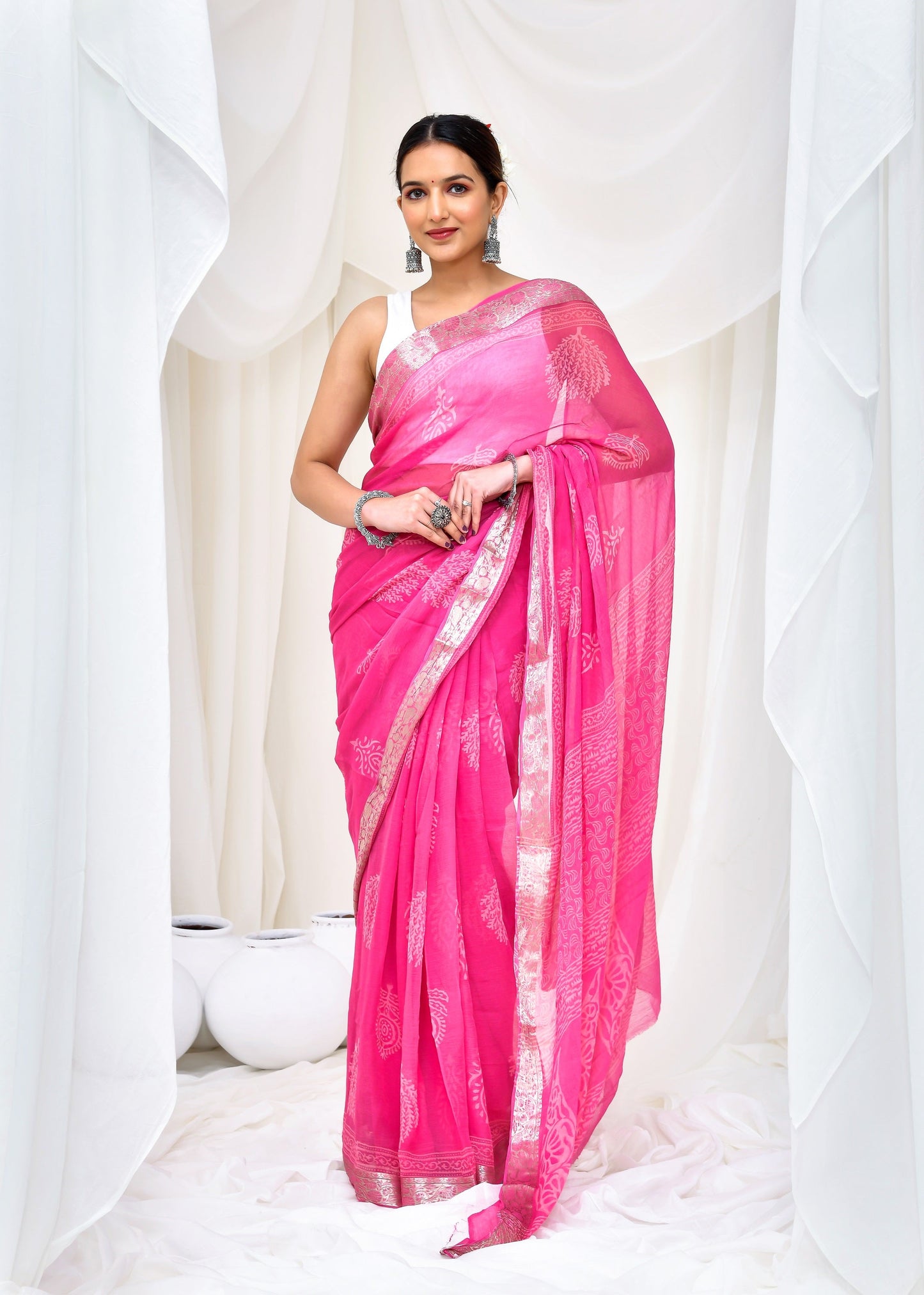 Premium Chiffon Saree