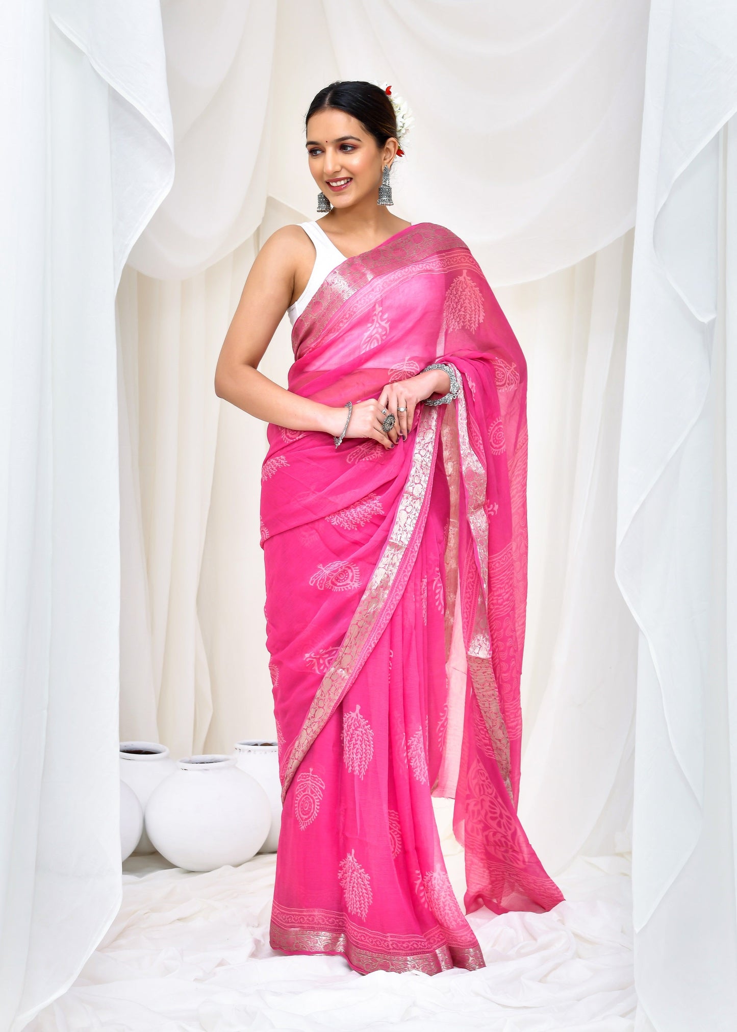 Premium Chiffon Saree