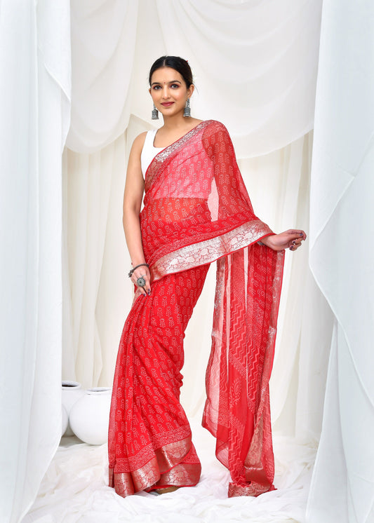 Premium Chiffon Saree