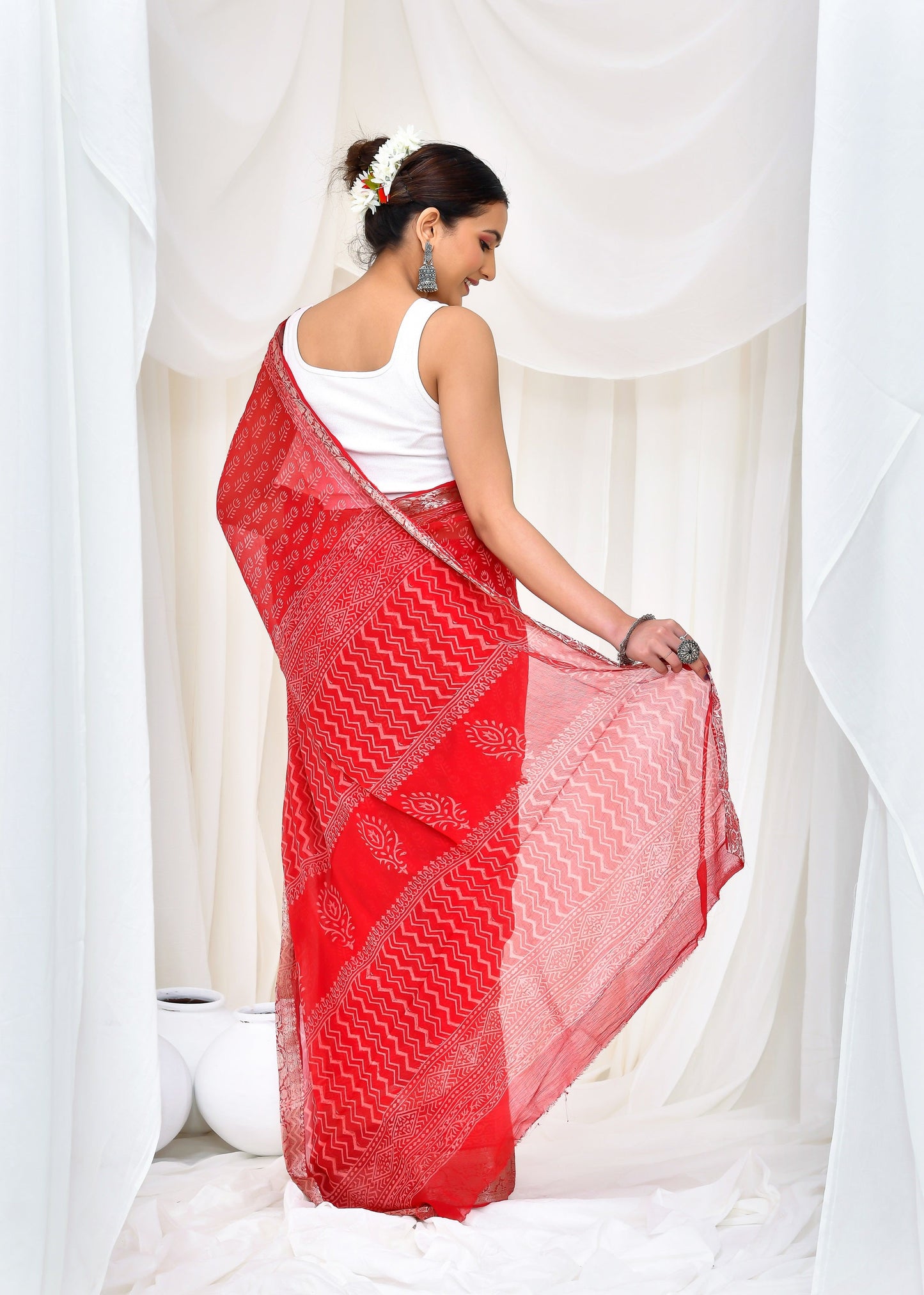 Premium Chiffon Saree