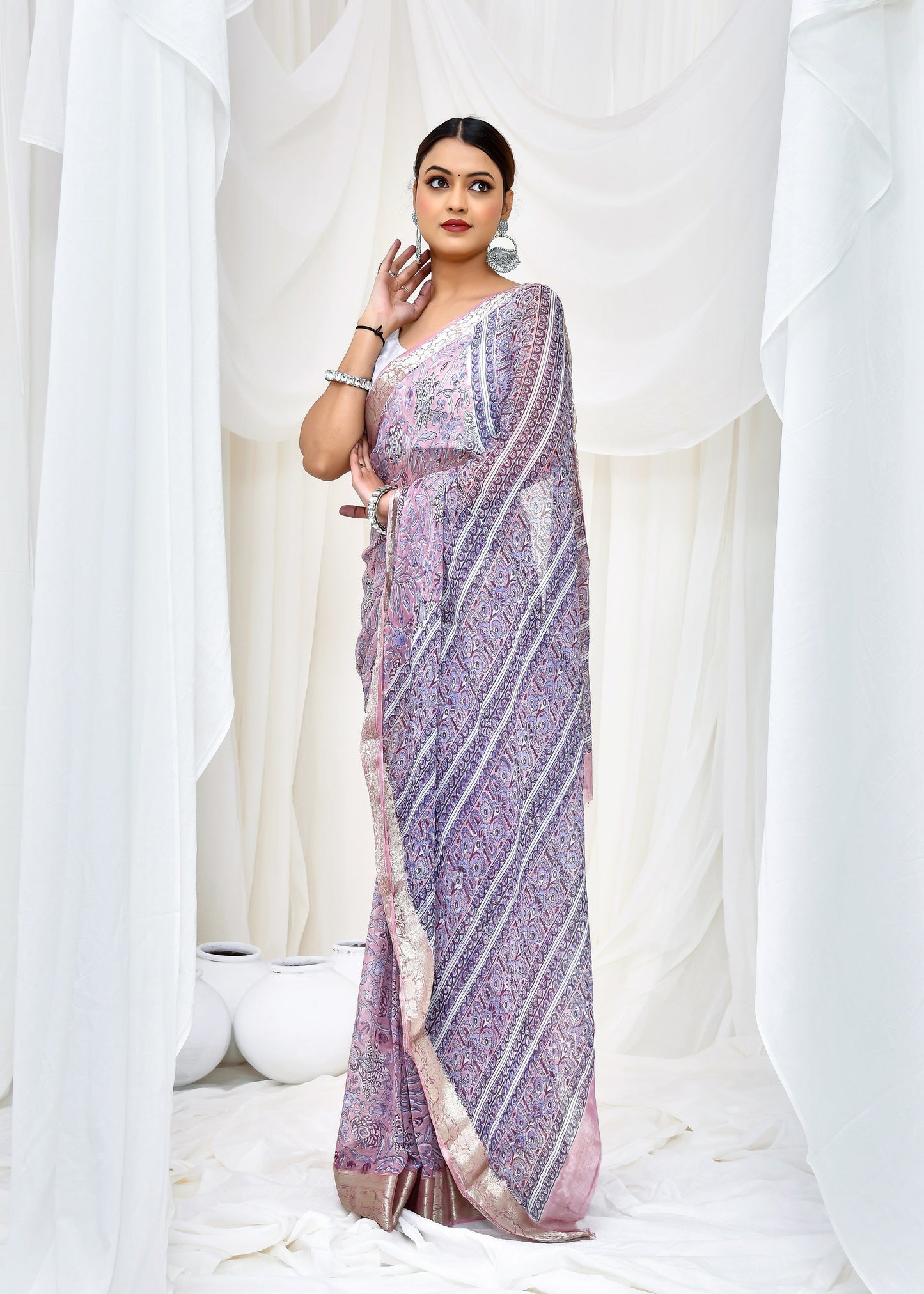 Premium Chiffon Saree