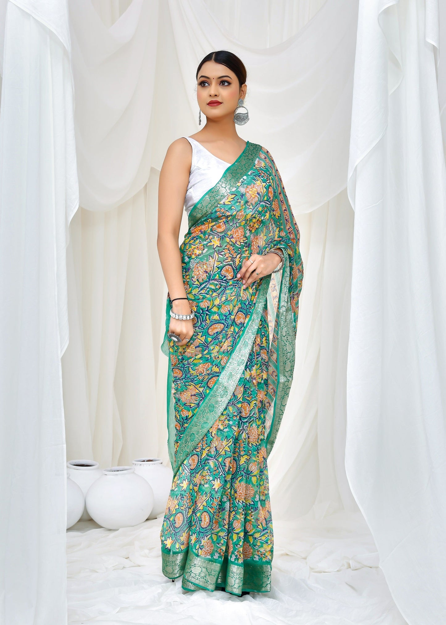 Premium Chiffon Saree