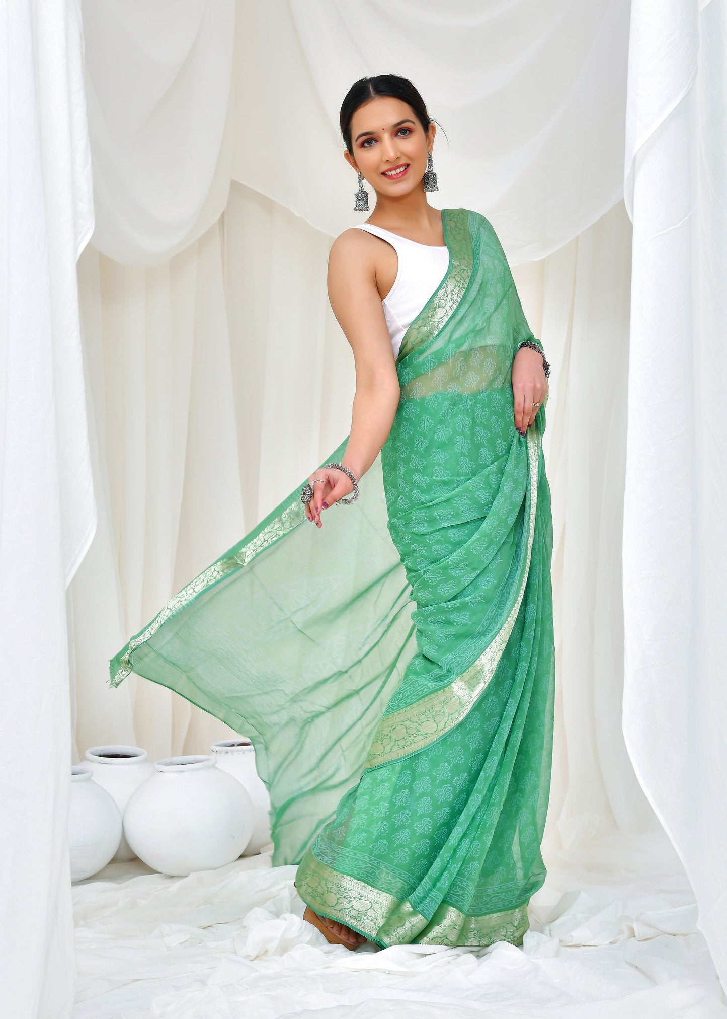 Premium Chiffon Saree