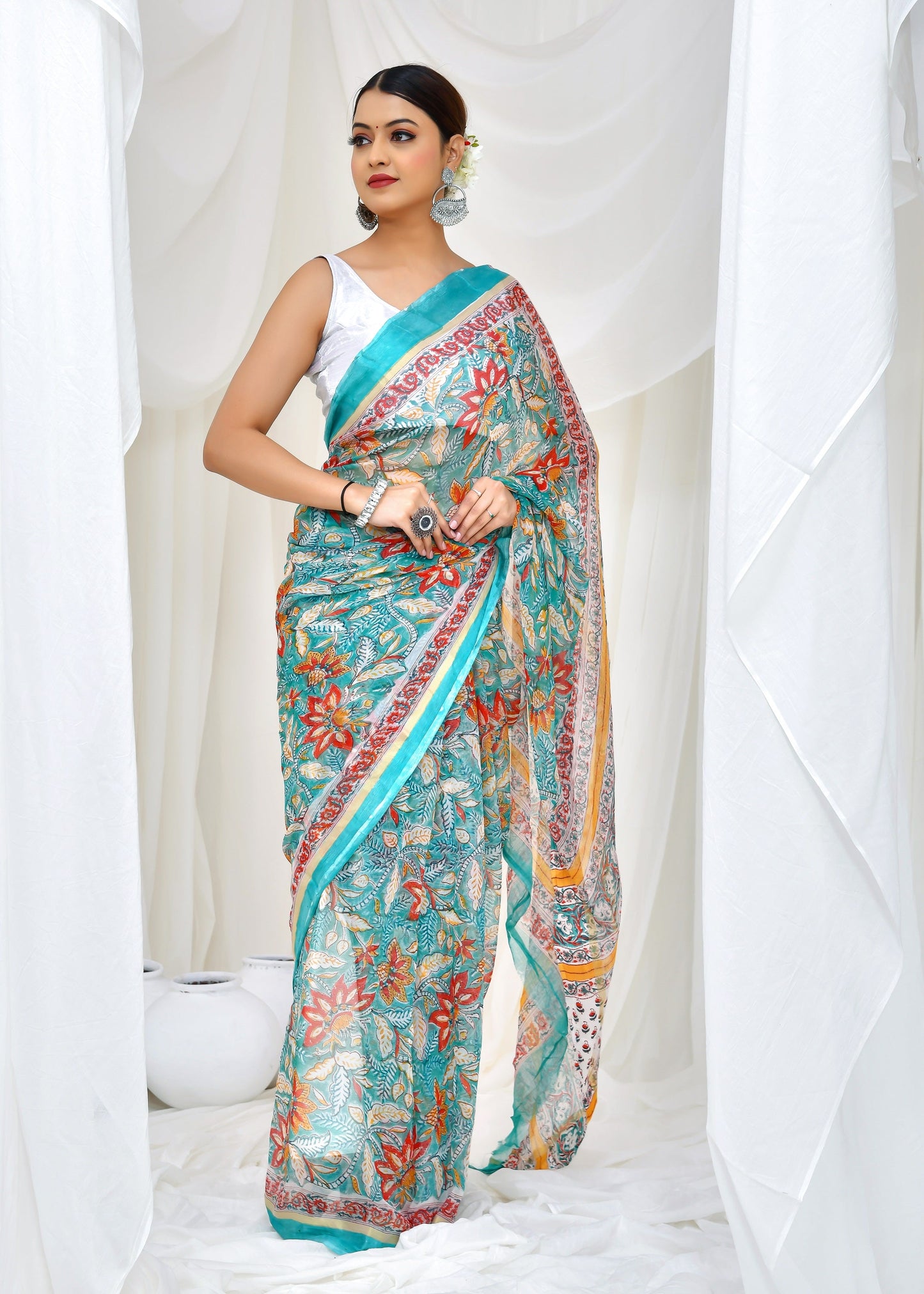 Premium Chiffon Saree