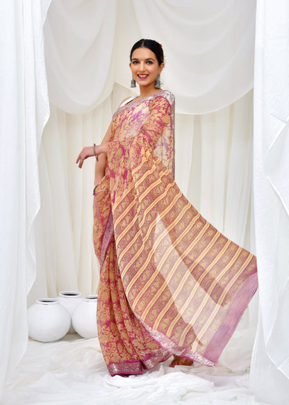 Premium Chiffon Saree