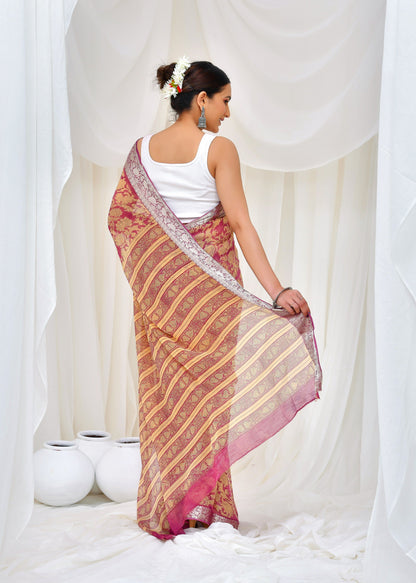 Premium Chiffon Saree